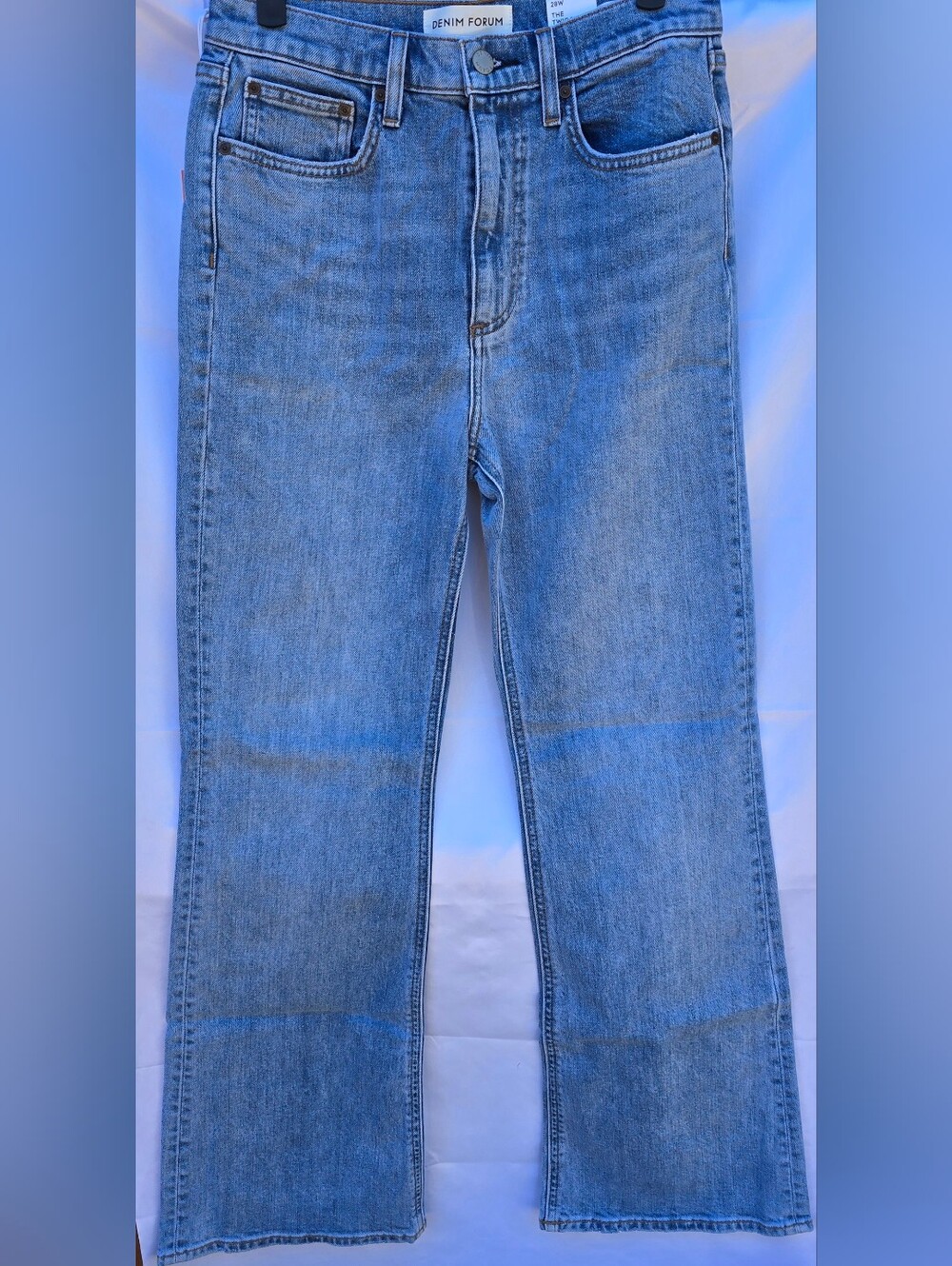 Denim Forum Twiggy High Rise Flare